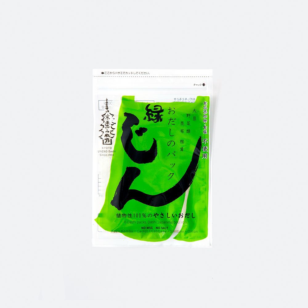 おだしのパックじん(緑)