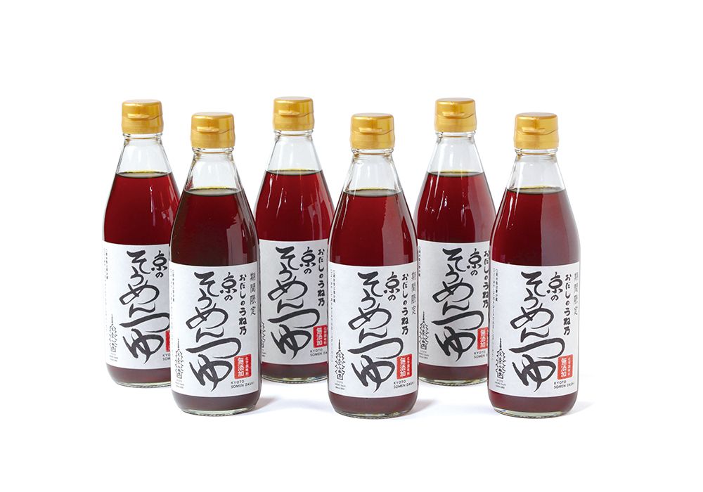 京のそうめんつゆ6本セット