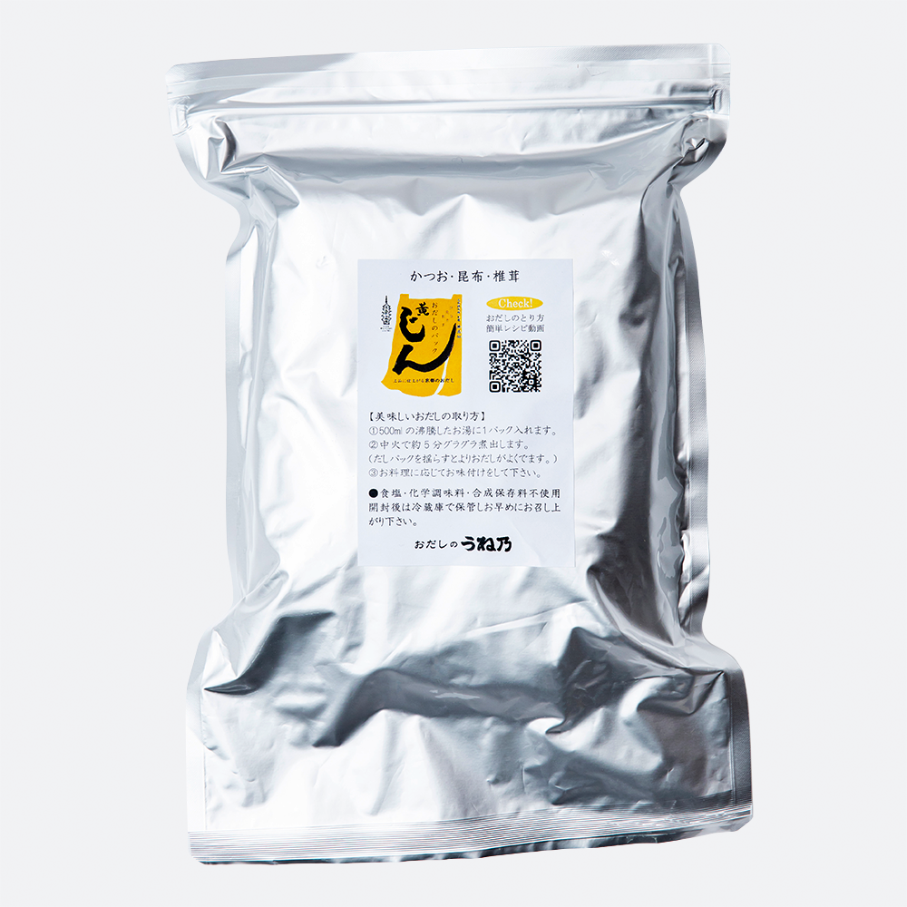 おだしのパックじん(黄)