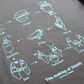 The making of DASHI Tシャツ